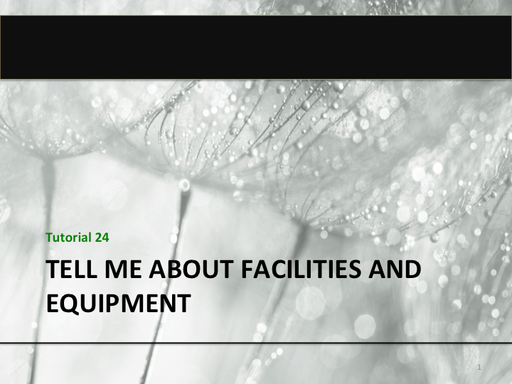 Tutorial 24 Title Slide